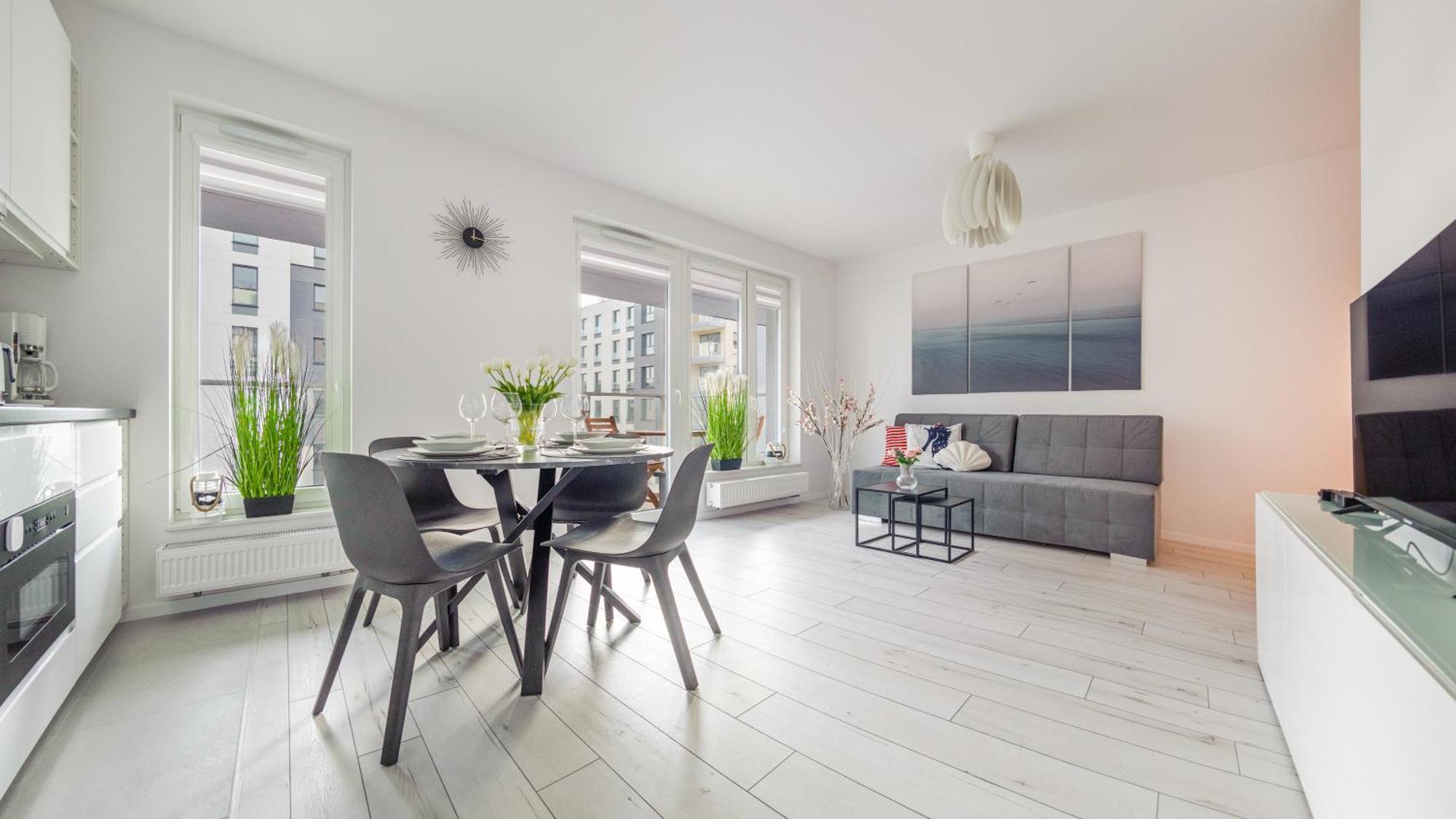 Apartamenty Sun & Snow Przystan Letnica Gdansk Luaran gambar